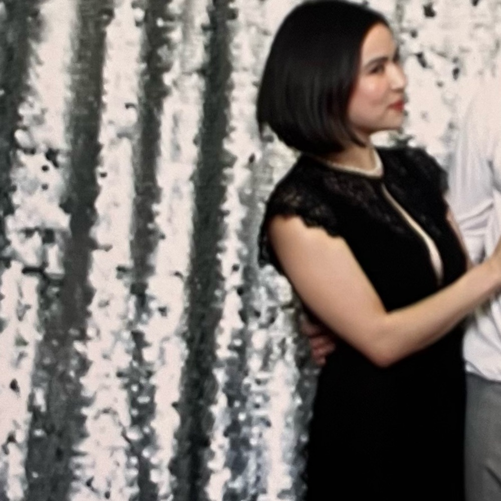 Nanette Lepore Black Lace Midi Dress